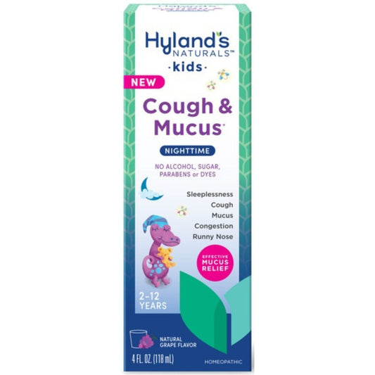 HYLAND'S KIDS MUCUS COUGH NT GRP LIQ 4OZ