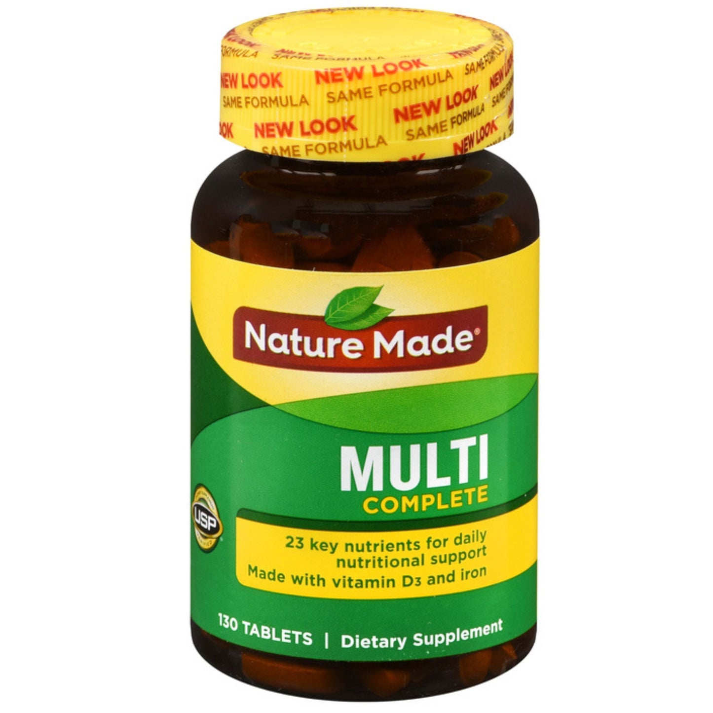 Nature Made Multi Complete w/Iron Tablets 130ct