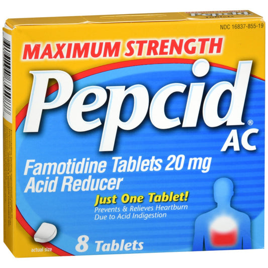 PEPCID MAX TABLET ORIGINAL 8CT