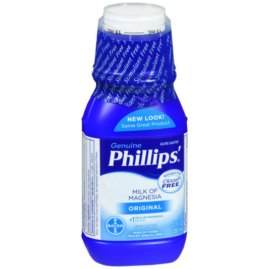 Phillips Milk of Magnesia Original Liquid 12oz