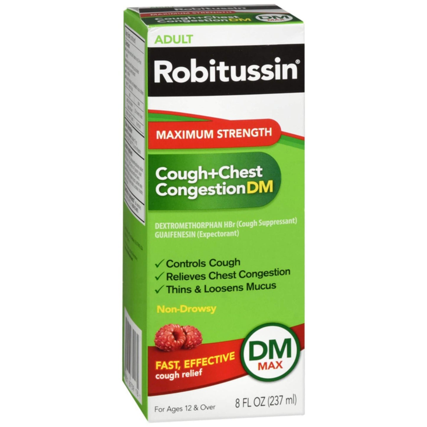 Robitussin Maximum Strength Cough+Chest Congestion DM 8oz