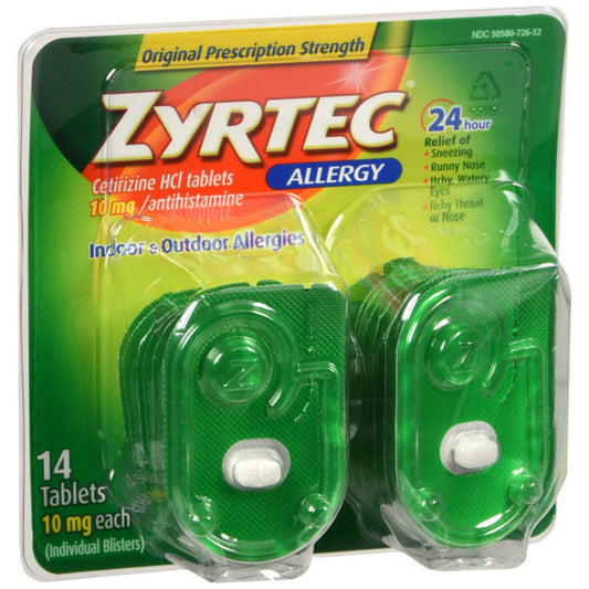 Zyrtec 24-Hour Allergy Relief